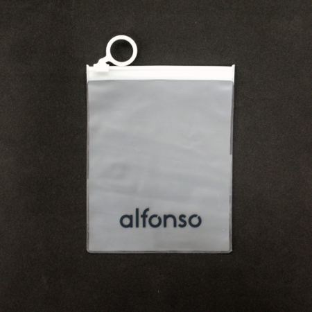 PVC 반투명 지퍼백 원형고리 120x150 #3