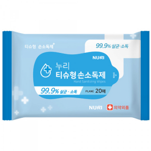 손소독티슈 티슈형 손소독제 20매