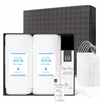 위생키트 생활 안심 세트- VM102 (항균타올2P+손소독제100ml 1P +마스크5P)