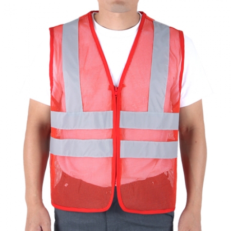 베이직 야간 망사 조끼 L-2XL, 남자 여자 조끼 #3