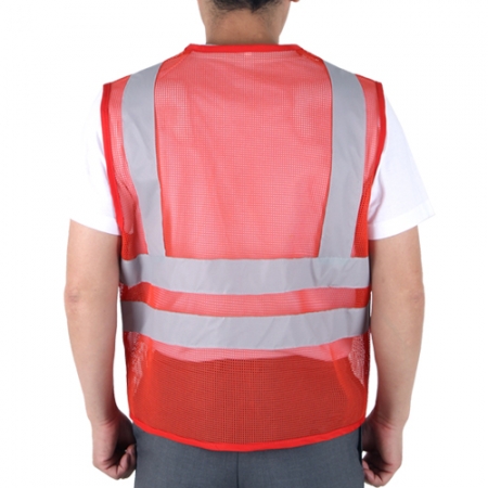 베이직 야간 망사 조끼 L-2XL, 남자 여자 조끼 #4