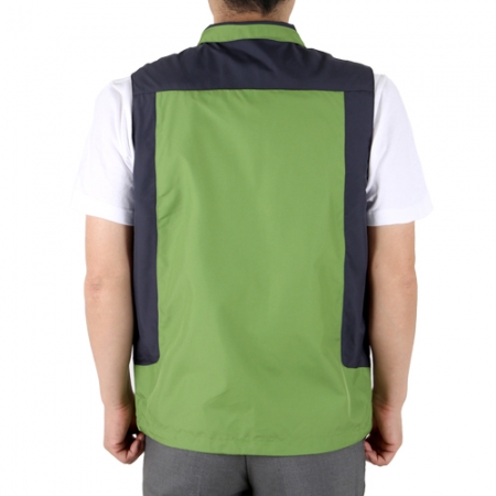 고급 등산 카라 조끼 (M-3XL), 남자 여자 조끼 #4