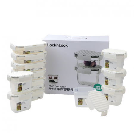 LocknLock  웨이브 밀폐용기 21호 #2