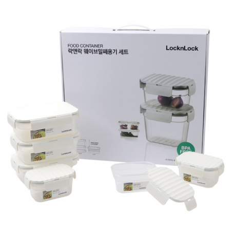 LocknLock  웨이브 밀폐용기 8호 #2