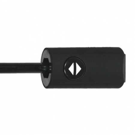 3단 55 x 8 완전 자동 동 폰지 무지 검정 우산 #7