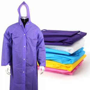 다회용 고급 에바 우의 (다양한 색 / 프리 사이즈)