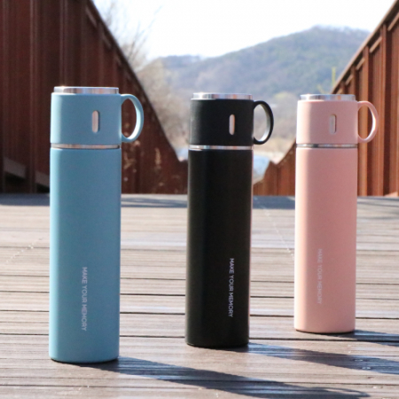 핸들 머그 스텐 보온 보냉 텀블러 560ml #2