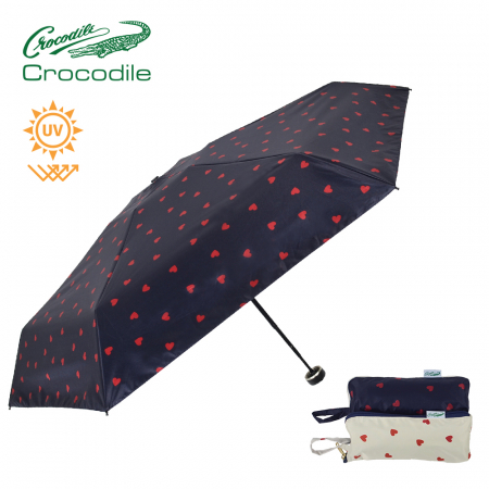 크로커다일 5단 하트 파우치 암막 우양산 #3