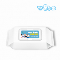 100매 백색 물티슈