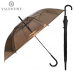 작은이미지: 포에 6자동 FRP 투명 검정 비닐 장우산 #2