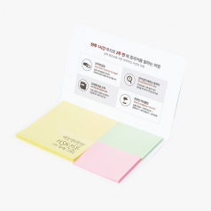 점착메모지 커버형수첩 3P (130-08)