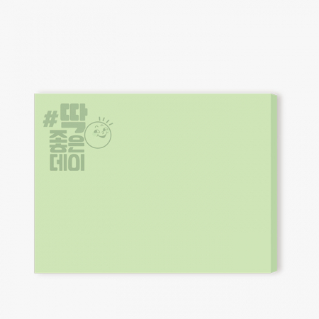 메모형 점착메모지 100x76  (100-01) #2