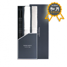 송월 우산 타올 3매 세트 5 (SWU 2단 모던체크 우산 + 송월 풍차 수건)