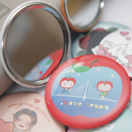 캠페인 손거울 버튼 #3