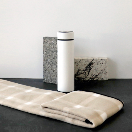 레스쁘리 고급 텀블러 세트 SS (무릎담요 + 텀블러 (제네시스)) #3