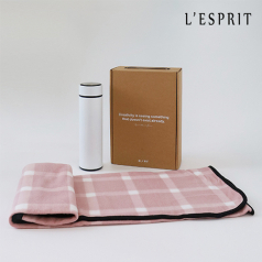 레스쁘리 고급 텀블러 세트 SS (무릎담요 + 텀블러 (제네시스))