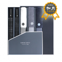 송월 5매 콤보세트 6(SWU 2단 모던체크 우산 2개+호텔 컬렉션 톤 170g 30수 타올 3매)