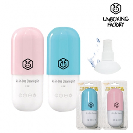 언박싱 팩토리 알약 모양 다목적 스크린 클리너 140ml (극세사천 포함) #2
