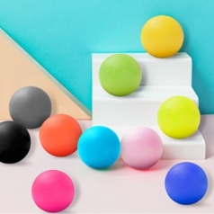 컬러 형광 실리콘 지압볼 요가볼 안마볼 땅콩볼