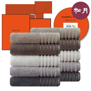 [송월타올] S.W 호텔 컬렉션 테스 타올 2매 세트