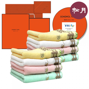 [송월타올] P.M 허니펜스 타올 2매 세트