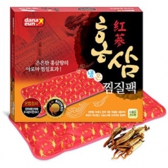 홍삼 냉온 찜질팩 다용도 사각 [국산]