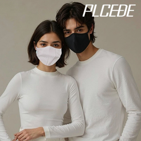 플씨드 국산 패턴 면 마스크 2컬러 1P #2