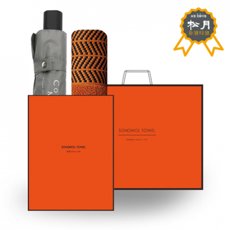 송월 C.M 3단 폰지 우산 + 송월 H.C 어로우 타올 O.G 세트 4 #2