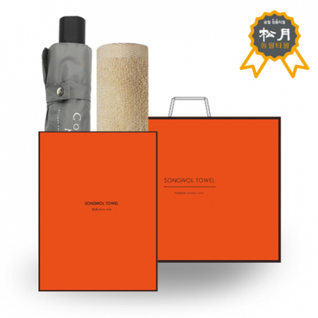 송월 C.M 3단 폰지 우산 + 송월 S.W 앙팡 타올 O.G 세트 6 #2