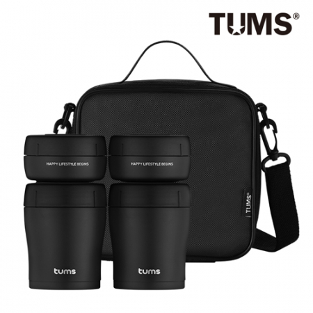 텀스 마카롱 보온도시락 4P 세트(도시락가방포함) #2