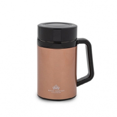 영국R 보온, 보냉 머그 텀블러 메탈골드 420ml