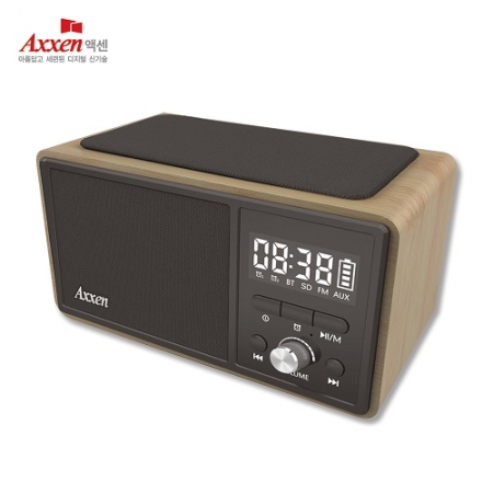 액센 7in1 블루투스 시계 스피커 무선충전기 BS50 #2