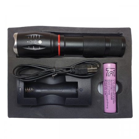 CREE 줌인 C O B 충전 후레쉬 세트 #2