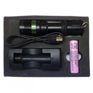 CREE 다이얼 줌인 충전 후레쉬 세트