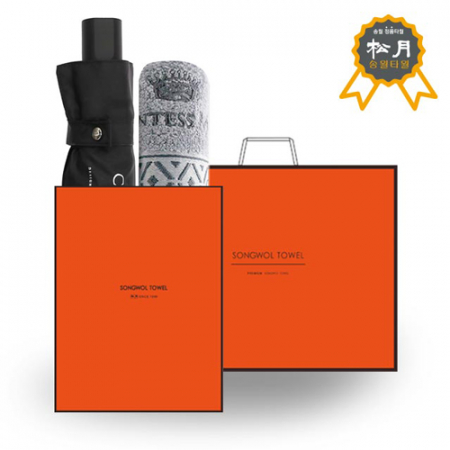 송월 C.M 3단 폰지 우산 + 송월 C.M 맥스 타올 O.G세트73 #2