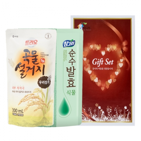 인센스 (2- 31호) 트 빨래세제리오 곡물 설거지 주방세제 (리필) 300ml, 순수 발효 식물 (리필) 300ml #2