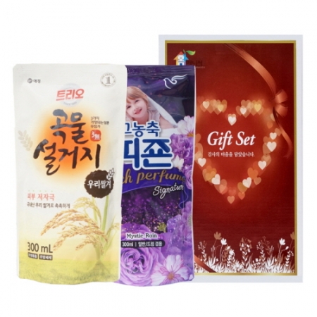 인센스 (2- 46호) 트 빨래세제리오 곡물 설거지 주방세제 (리필) 300ml, 피죤 섬유유연제 (리필) 300ml #2