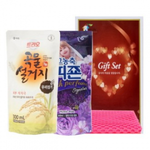 인센스 (2- 48호) 트 빨래세제리오 곡물 설거지 주방세제 (리필) 300ml, 피죤 섬유유연제 (리필) 300ml, 망사 수세미