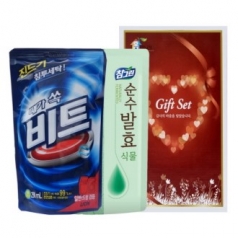 인센스 (2- 51호) 비트 빨래세제 (리필) 300ml, 순수 발효 식물 주방세제 (리필) 300ml