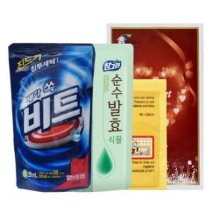 인센스 (2- 52호) 비트 빨래세제 (리필) 300ml, 순수 발효 식물 주방세제 (리필) 300ml, 독일 행주