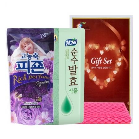 인센스 (2- 63호) 피죤 (리필) 300ml, 순수 발효 식물 주방세제 (리필) 300ml, 망사 수세미 #2