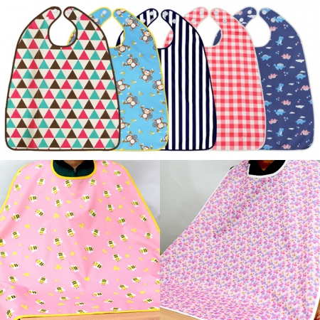 요양원 위생 성인 방수 턱받이 (버튼형) [국내 제작] #2