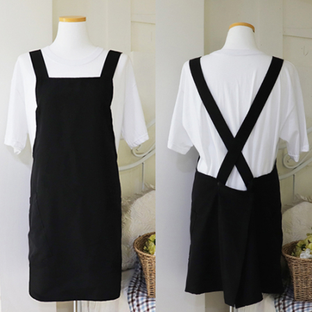 카페 미용실 포그니 원피스 앞치마 (대) [국내 제작] #2