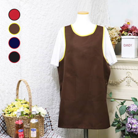 카페 바리스타 업소용 서빙 원피스 앞치마 [국내 제작] #4