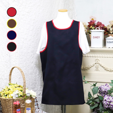 카페 바리스타 업소용 서빙 원피스 앞치마 [국내 제작] #3