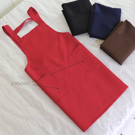 카페 바리스타 업소용 서빙 H형 앞치마 [국내 제작] #3