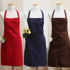 카페 바리스타 업소용 서빙 목걸이형 앞치마 [국내 제작]