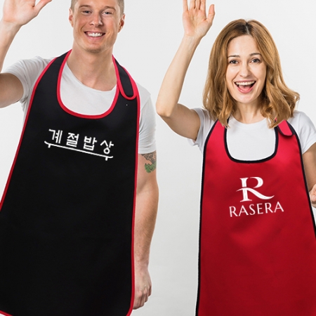 업소용 식당 손님용 앞치마 (벨크로형) [국내 제작] #4