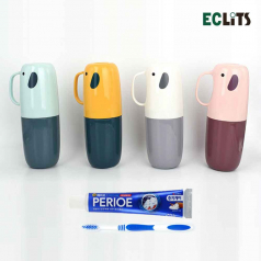 휴대용 코끼리 칫솔통 칫솔 페리오 치약 세트