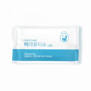 비데용 물티슈 1매 (400개입)